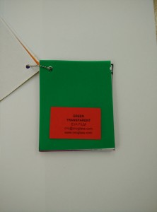 Green EVAVISION transparent EVA interlayer film for laminated safety glass (48)